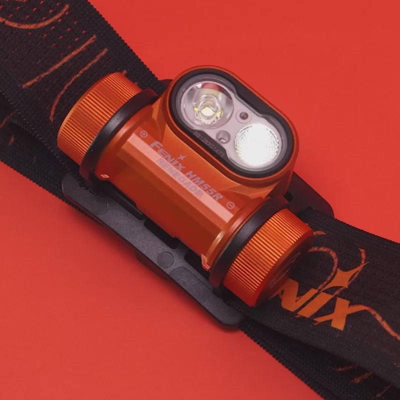 Fenix HM55R renegade overview video showing the product in use and some of its functions